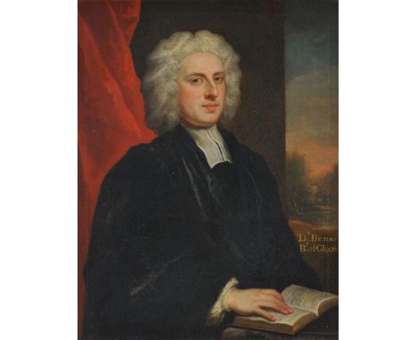 John Vanderbank (British 1694-1739) Portrait of Dr Martin Benson (1689-1752) Bishop of Gloucester, half-length, in clerical c