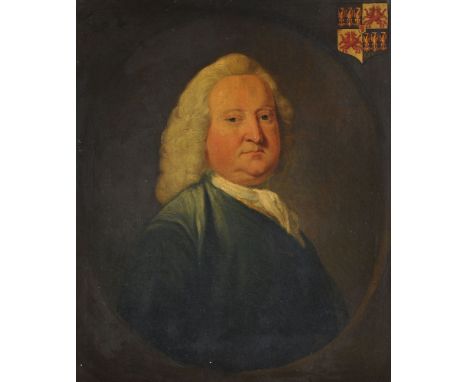 Circle of Thomas Hudson (British 1701-1779)   Portrait of Sir Watkin Williams-Wynn, 3rd Baronet (1692-1749)   Oil on canvas  