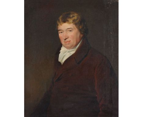 Attributed to John Jackson (British 1778-1831)   Portrait of a gentleman thought to be Daniel O'Connell (1775-1847)   Oil on 