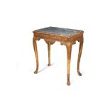 A George I style carved and gilt-gesso stand, late 19th/early 20th century