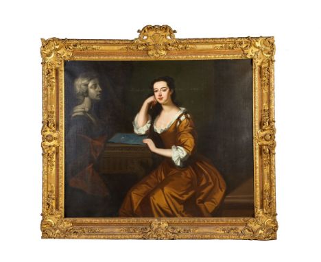 Enoch Seeman (British 1694-1745)   Portrait of Lady Margaret Herbert (d. 1752),  daughter of Thomas, 8th Earl of Pembroke   O