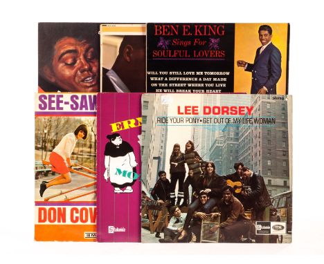Male Artist: mainly Soul, approx. seventy five albums including Don Covay, Ernie K-Doe, Lee Dorsey, Garnet Minns, James Brown