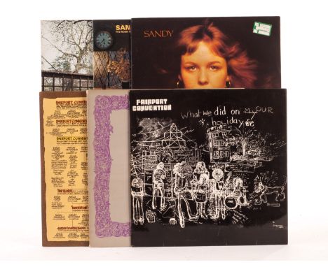 Fairport Convention And Related Albums: nine including What We did On Our Holidays, Unhalfbricking, Sandy, Liege And Lief, Go