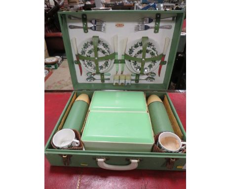 A vintage Sirrim picnic hamper