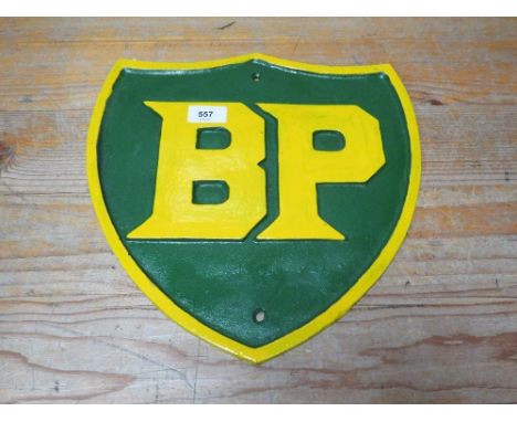 A large BP plaque**