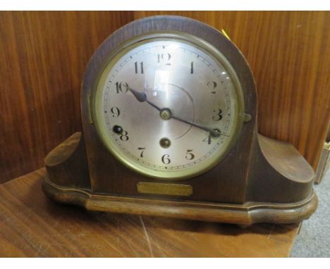 A vintage mantle clock