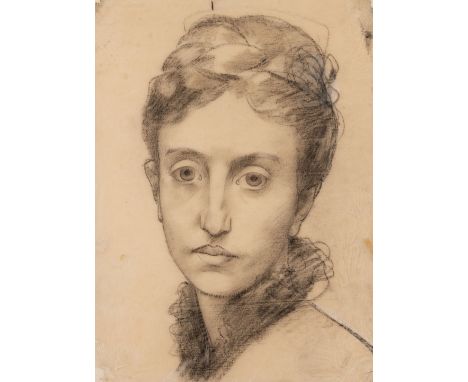  STUDY FOR THE COMTESSE DE KERCHOVE PORTRAIT pencil on paper; unframed 36 x 25½cm. / 14¼ x 10in. The Comtesse de Kerchove (Ma