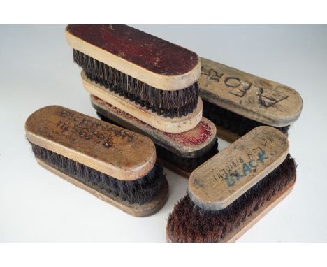A large quantity of Second World War British army issue boot brushes