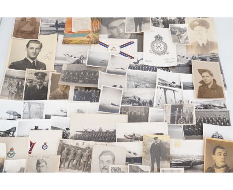 A large quantity of predominantly Second World War RAF portrait and other photographs
