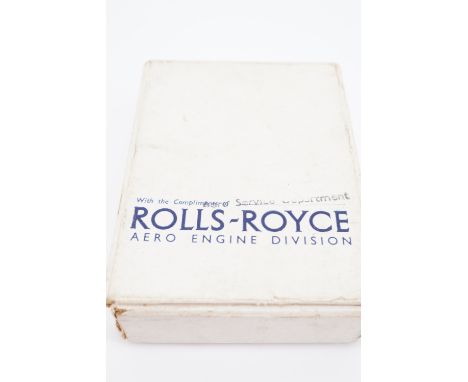 Rolls-Royce Aero Engine Division complimentary playing cards