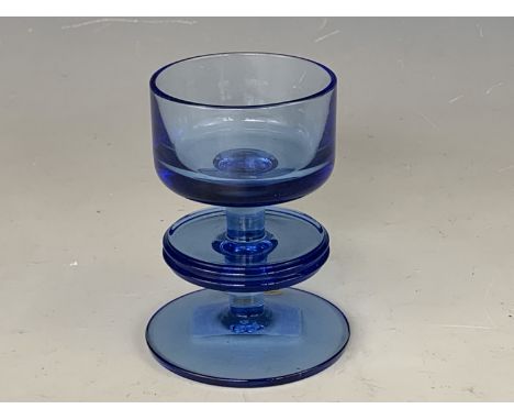 A Wedgwood Sheringham candlestick by Ronald Stennett-Willson, pattern number RSW13/1, bearing original label, 10 cm