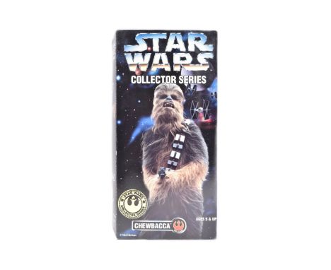 Star Wars - Peter Mayhew (1944-2019) - Chewbacca - autographed vintage 1996 Kenner made Collector Series 12" Chewbacca boxed 