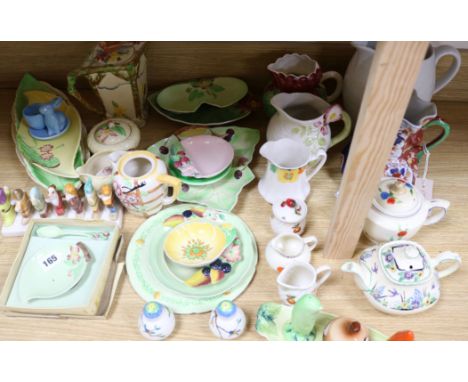 A quantity of mixed ceramics including Carltonware and Ironstone