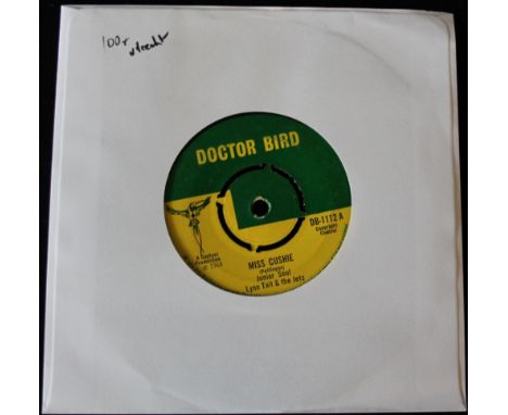 JUNIOR SOUL/LYNN TAITS & THE JETS - Scarce copy of Miss Cushie c/w Dr. Paul issued on the great label Doctor Bird (DB 1112). 