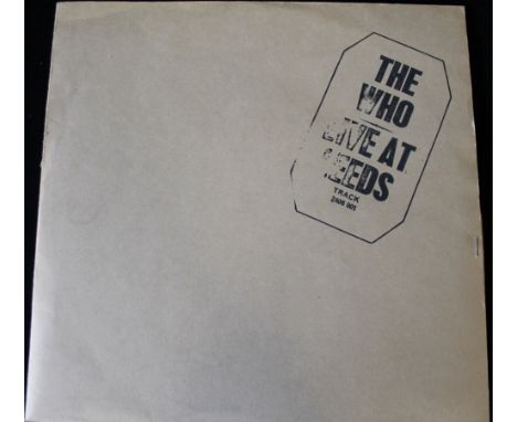 THE WHO - LIVE AT LEEDS - A great complete 1st UK pressing of the 1970 release on Track (stereo 2406 001). The record is in E