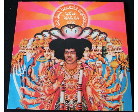 JIMI HENDRIX EXPERIENCE - AXIS: BOLD IN LOVE - A great complete 1st UK mono pressing of the fantastic 1967 LP issued on Track