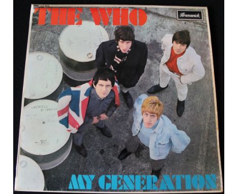THE WHO - MY GENERATION - A fantastic condition 1st UK mono pressing of the electrifying 1965 album. This original UK pressin