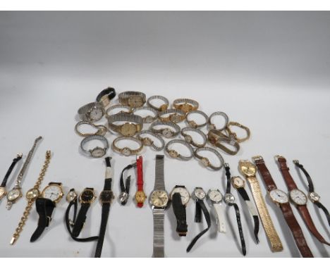 A COLLECTION OF SEKONDA WRISTWATCHES, LADIES AND GENTLEMANS, MANUAL AND QUARTZ TYPES (40)Condition report:Mixed condition, so