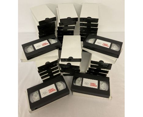 50 assorted vintage Fiona Cooper, adult erotic VHS video tapes.  
