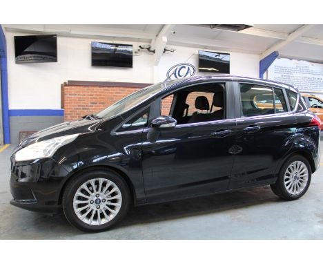 Make &amp; Model: Ford B-Max Titanium AutoDate of Reg: RO62 LHUColour: Blackcc: 1596MoT: 28-09-2022Fuel Type: PETROLMileage: 