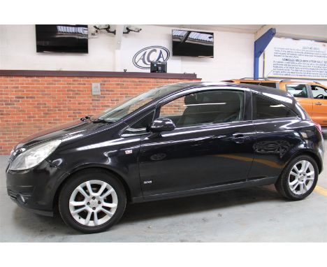 Make &amp; Model: Vauxhall Corsa SXI A/CDate of Reg: HD08 DCOColour: Blackcc: 1364MoT: 07-04-2023Fuel Type: PETROLMileage: 12