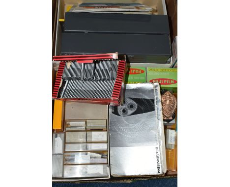 TWO BOXES AND A CASE OF COLOUR PHOTOGRAPHIC SLIDES, dates include 1960's/70's/80's of family holidays, weddings, travel to Is