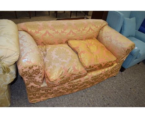 FLORAL UPHOLSTERED TWO-SEATER SOFA