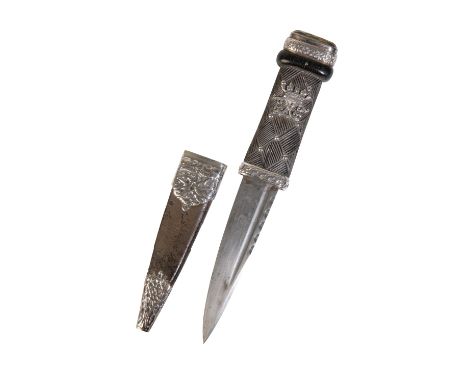 SILVER SGIAN-DUBH by R H Kirkwood of Edinburgh 