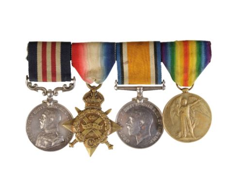 MILITARY MEDAL 1914 TRIO to 1252 Pte A Richardson ACC / late 2 DLI Albert Richardson served with the 2nd Battalion Durham Lig