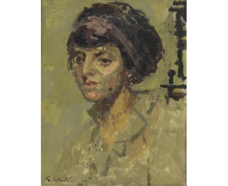 Walter Richard Sickert A.R.A. (British, 1860-1942)Venetian Woman signed 'Sickert' (lower left)oil on canvas40.5 x 33 cm. (16 