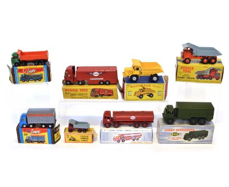 Selection of boxed diecast vehicles Selection of boxed diecast vehicles to include a Budgie Toys no.256 Esso Aircraft Refuell