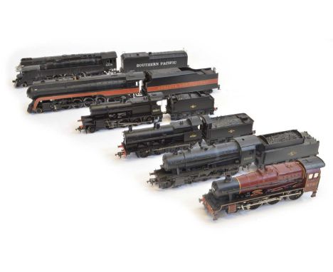 Six unboxed OO gauge Bachmann locomotives Six unboxed OO gauge Bachmann locomotives to include a 41-0658-A4 HO scale Norfolk 