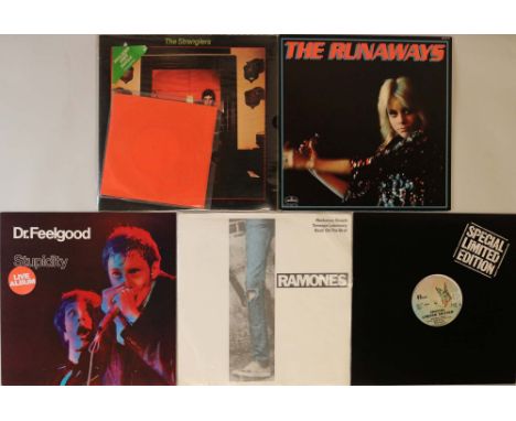 NEW WAVE/PUNK - LPs/12"/7". High octane collection of 3 x LPs, 2 x 12" and 9 x 7" presented (once again) in super condition. 
