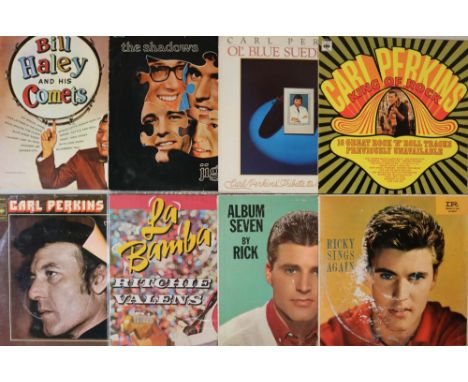 ROCK &amp; ROLL - LPs. Scorching collection of around 111 x LPs, 3 x LP box sets and 2 x 78s to get the dance floor bouncing!