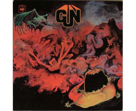 THE GUN - THE GUN LP (UK ORIGINAL MONO - CBS M 63552). Marvellous original UK mono copy of The Gun's eponymous 1968 LP (M 635
