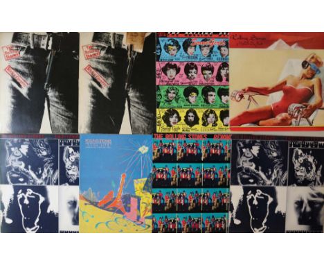 THE ROLLING STONES - LPs. Diggin deep with this excellent collection of 22 x LPs with 1 x 12". Titles include Sticky FIngers 