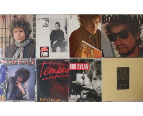 BOB DYLAN - LPs. Fantastic back-catalogue of 38 x LPs including desirable pressings! Titles include Blonde On Blonde (UK ster