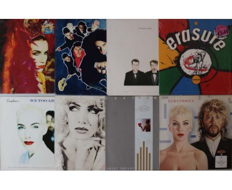 CLASSIC ROCK &amp; POP - 12"/LPs. Excellent mixed collection of around 83 x LPs/12". LPs Artits/titles include Annie Lennox -