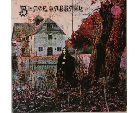 BLACK SABBATH - BLACK SABBATH LP (UK 3RD VERTIGO SWIRL VO 6). An immaculate copy of the hugely influential eponymous LP from 