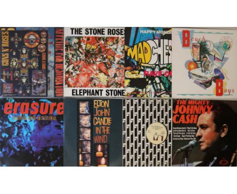 CLASSIC ROCK &amp; POP/DANCE- 12"/LPs. Cool mixed selection of 26 x 12"/LPs with a small bundle of 4 x 45s. Artists/titles in