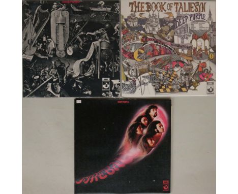 DEEP PURPLE - ORIGINAL UK PRESSING LPs. Smashing selection of 3 x incredibly clean original UK pressing LPs. Titles are S/T (