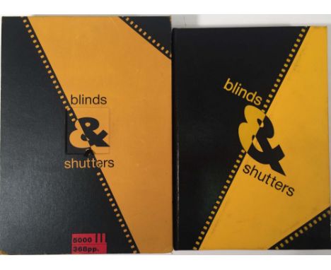 MICHAEL COOPER BLINDS &amp; SHUTTERS GENESIS BOOK - STONES AND CLAPTON SIGNED. A highly desirable example from Genesis Public