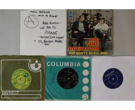 60s/70s ROCK/POP/PSYCH RARITY 7". Mega bundle of 5 x scarce 7" (one of which being an acetate). To include Peter Dunton - We 
