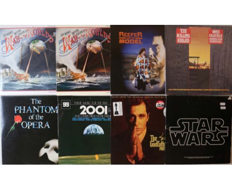 SOUNDTRACKS/COMPS/EASY - LPs. From the world of stage of screen here are around 100 x LPs for you! Titles include War Of The 