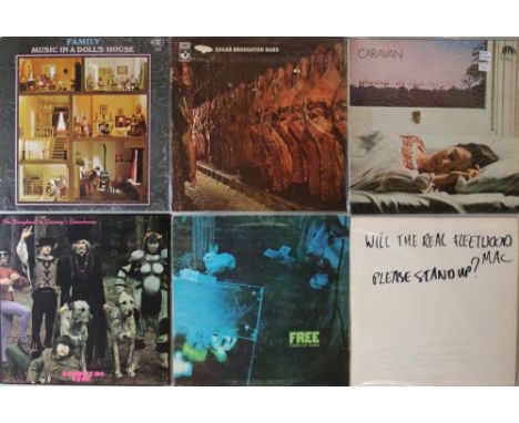 PROG/BLUES/CLASSIC ROCK - LPs. Wicked selection of 9 x big title LPs. Albums are Family - Music In A Doll's House (1st UK mon