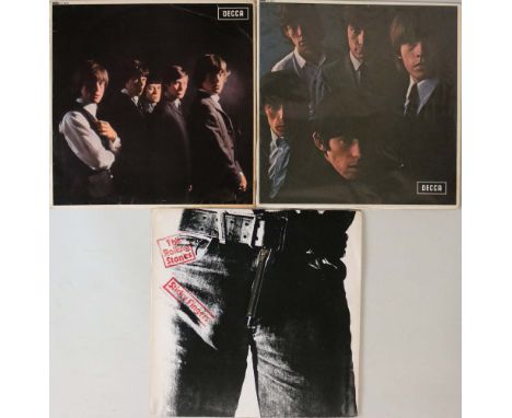 THE ROLLING STONES - UK LPs. Cool selection of 3 x original/early UK pressing LPs. Titles are No. 2 (1st UK 'blind man' mono 