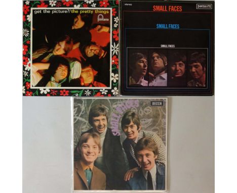 THE PRETTY THINGS/SMALL FACES - ORIGINAL 60s LPs. Getting the full picture with these 3 x iconic albums. Titles are The Prett