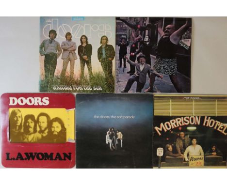 THE DOORS - ORIGINAL UK PRESSING LPs. Excellent collection of 5 x original pressing UK LPs. Titles are Waiting For The Sun (1