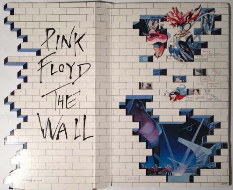 PINK FLOYD 1979 US PROMO DISPLAY. Fantastic example of a US issued '3D effect' 1979 'The Wall' easel backed, card, promotiona