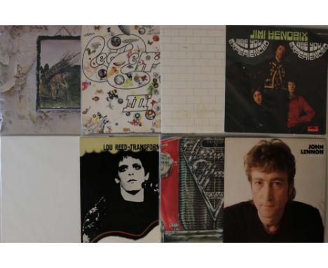 CLASSIC ROCK &amp; POP - LPs. Classic collection of around 130 x (mainly) LPs. Artists/titles include Led Zeppelin IV (early 